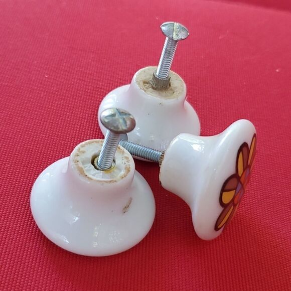 Ceramic Knobs Reto Flowers - Picture 4 of 6